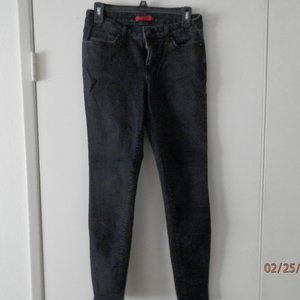 J LO Women's Denim Black Jeans, Size 6, Skinny Style Jennifer Lopez